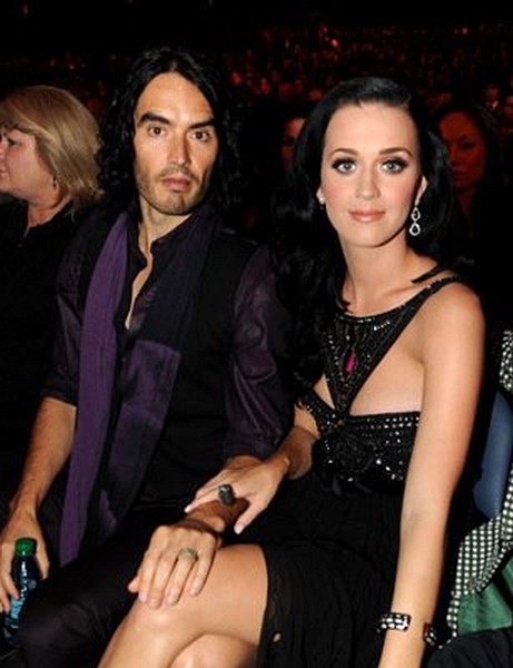 Russell Brand and Katy Perry