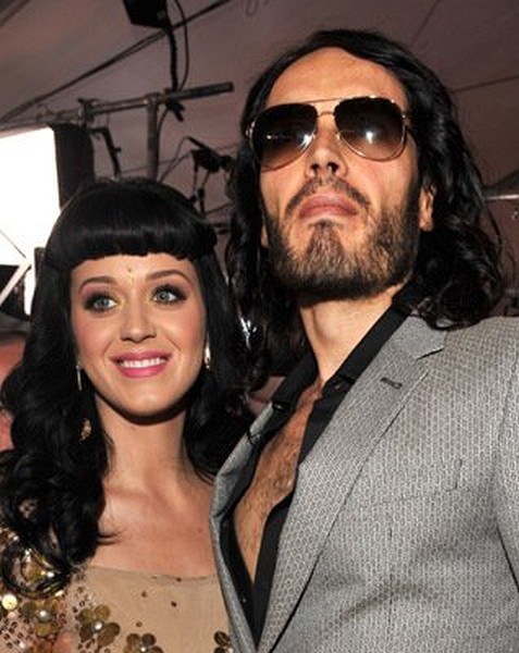 Russell Brand and Katy Perry