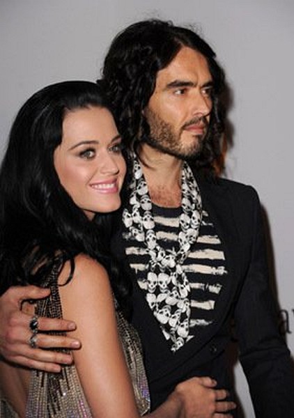 Russell Brand and Katy Perry