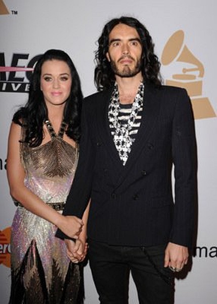 Russell Brand and Katy Perry