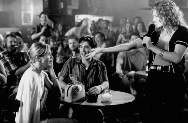 Still of Cameron Diaz, Julia Roberts and Dermot Mulroney in My Best Friend's Wedding