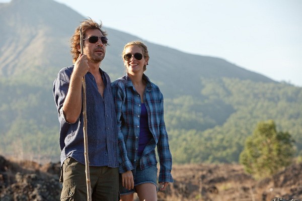Still of Julia Roberts and Javier Bardem in Eat Pray Love