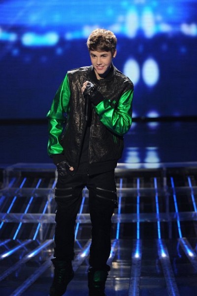 Still of Justin Bieber in The X Factor