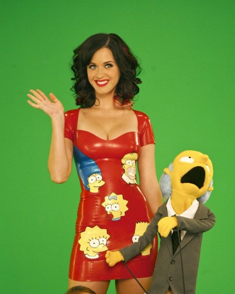 Still of Katy Perry in The Simpsons