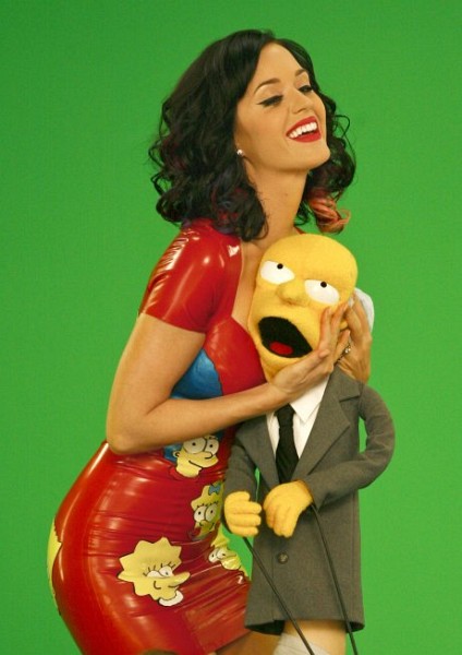 Still of Katy Perry in The Simpsons