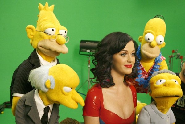 Still of Katy Perry in The Simpsons