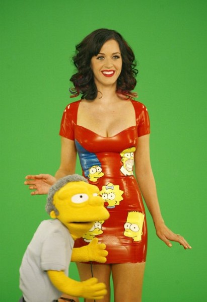 Still of Katy Perry in The Simpsons