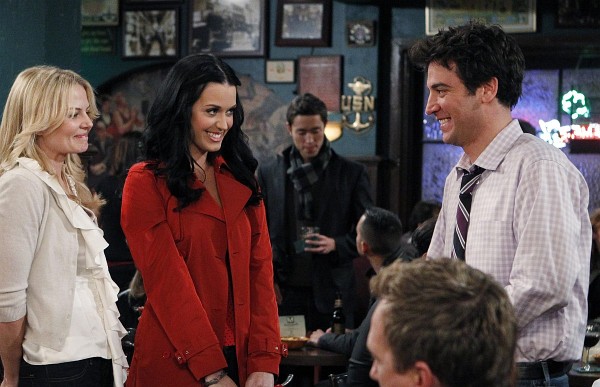 Still of Neil Patrick Harris, Alyson Hannigan, Josh Radnor, Cobie Smulders and Katy Perry in How I Met Your Mother