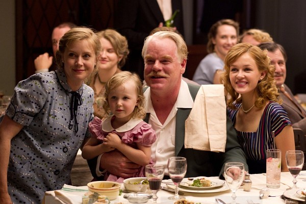 Still of Philip Seymour Hoffman and Amy Adams in The Master