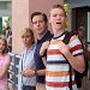 Still of Jennifer Aniston, Emma Roberts, Jason Sudeikis and Will Poulter in We're the Millers