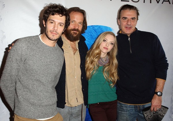 Adam Brody, Chris Noth, Peter Sarsgaard and Amanda Seyfried