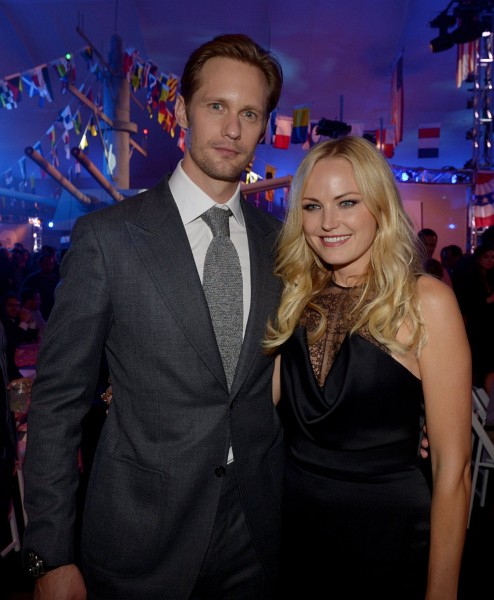Alexander Skarsgård and Malin Akerman at event of Battleship