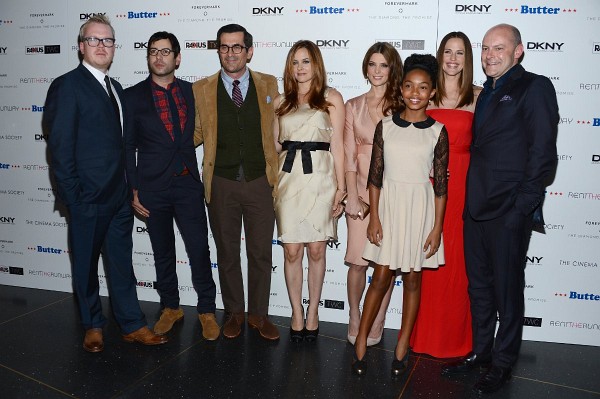 Alicia Silverstone, Jennifer Garner, Ty Burrell, Jason Micallef, Rob Corddry, Jim Field Smith and Yara Shahidi at event of Butter