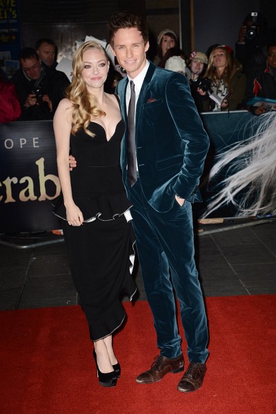 Amanda Seyfried and Eddie Redmayne at event of Les Misérables