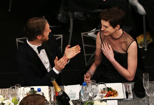 Photo: Anne Hathaway and Adam Shulman