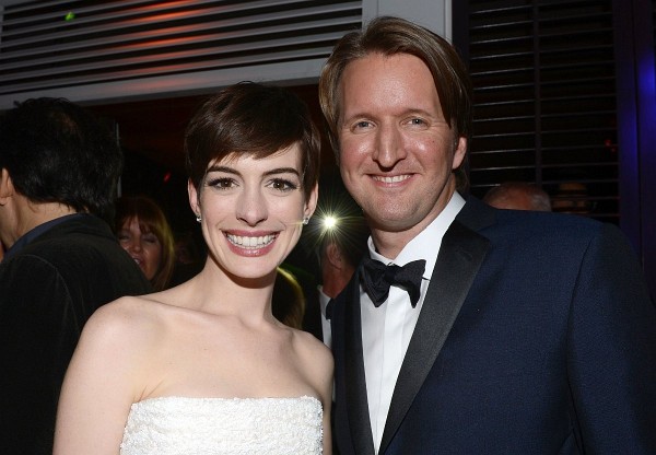 Anne Hathaway and Tom Hooper