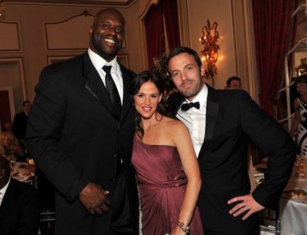Ben Affleck, Jennifer Garner and Shaquille O'Neal