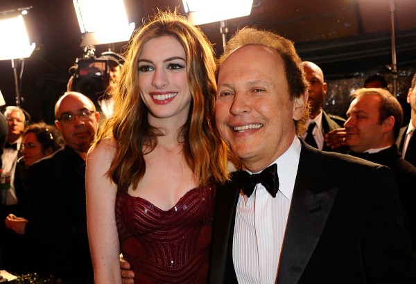 Photo: Billy Crystal and Anne Hathaway