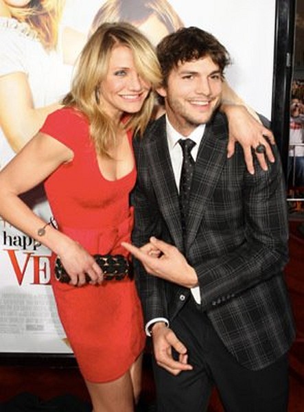 Photo: Cameron Diaz and Ashton Kutcher at event of What Happens in Vegas