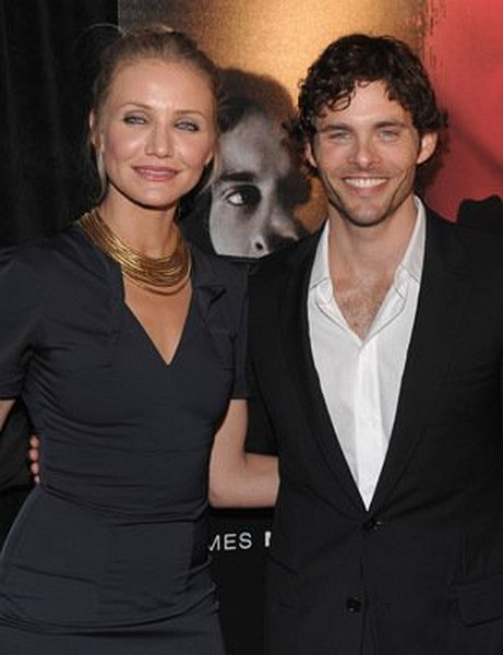 Photo: Cameron Diaz and James Marsden at event of The Box