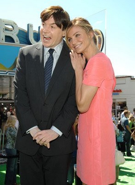 Photo: Cameron Diaz and Mike Myers at event of Shrek the Third