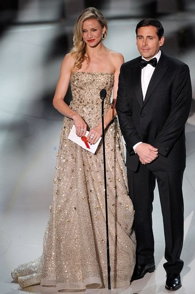 Photo: Cameron Diaz and Steve Carell at event of The 82nd Annual Academy Awards