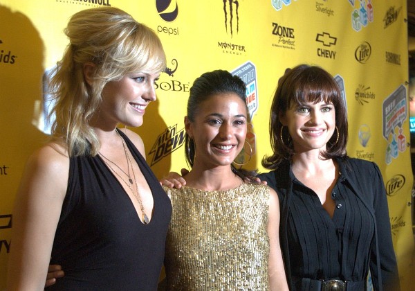 Carla Gugino, Emmanuelle Chriqui and Malin Akerman at event of Elektra Luxx
