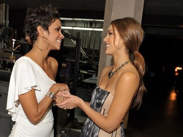 Halle Berry and Jessica Alba