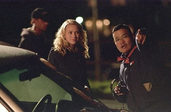 Hideo Nakata and Naomi Watts in The Ring Two