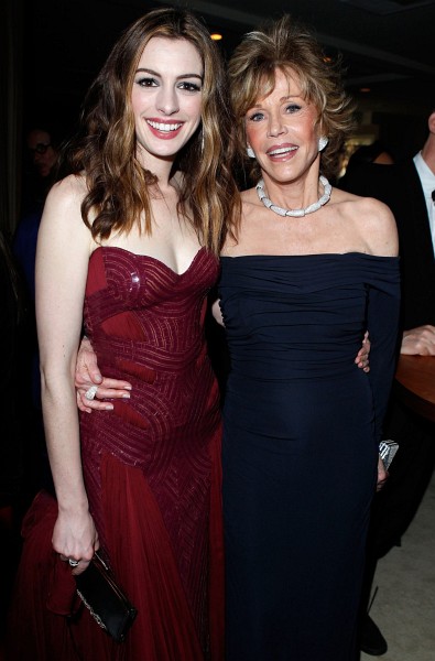 Photo: Jane Fonda and Anne Hathaway