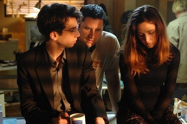 Jay Baruchel, Rose Byrne and Chaz Thorne in Just Buried