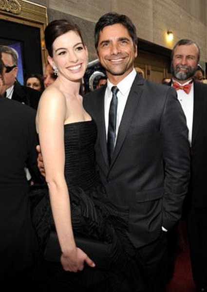 Photo: John Stamos and Anne Hathaway