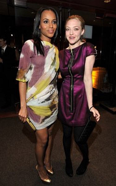 Kerry Washington and Amanda Seyfried at event of Mother and Child