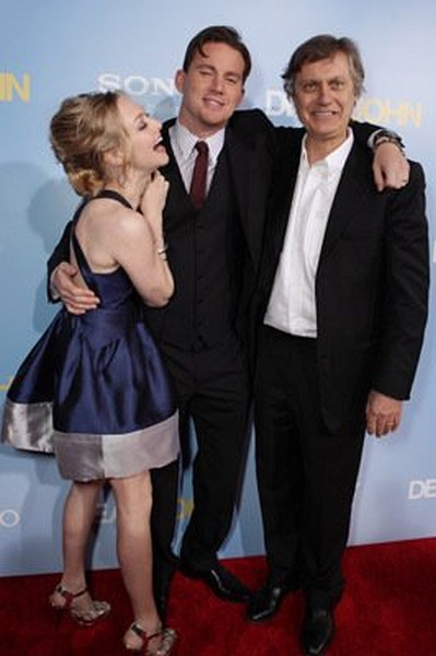 Lasse Hallström, Amanda Seyfried and Channing Tatum at event of Dear John