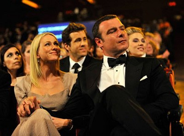 Liev Schreiber and Naomi Watts