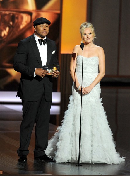LL Cool J and Malin Akerman at event of The 65th Primetime Emmy Awards