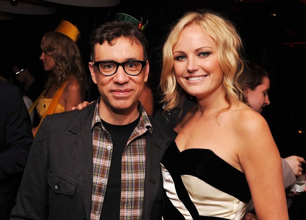 Malin Akerman and Fred Armisen at event of The Giant Mechanical Man