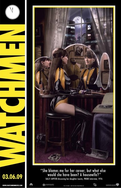 Malin Akerman in Watchmen