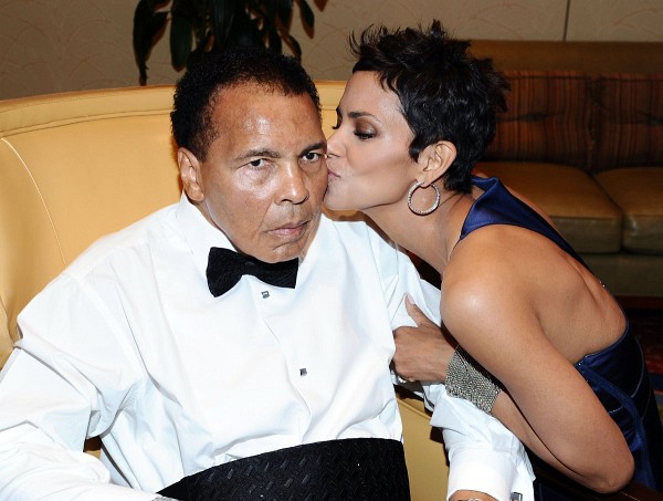 Muhammad Ali and Halle Berry