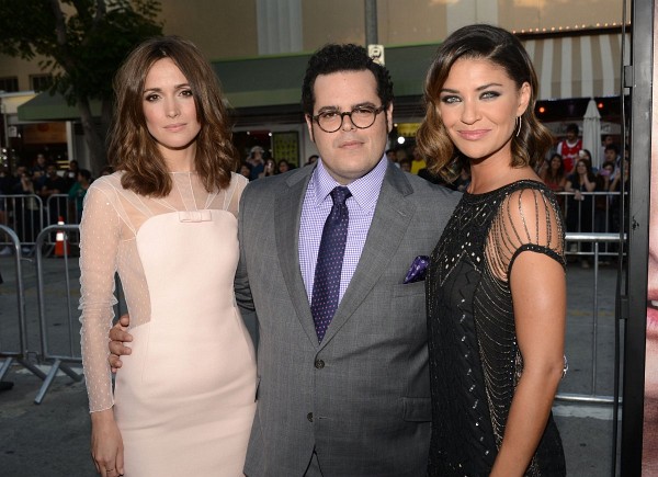 Rose Byrne, Jessica Szohr and Josh Gad at event of The Internship