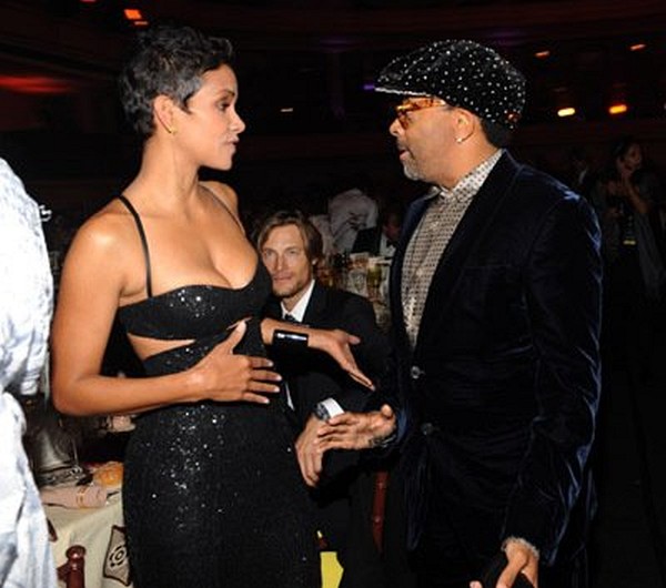 Spike Lee and Halle Berry