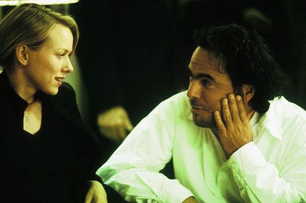 Still of Alejandro González Iñárritu and Naomi Watts in 21 Grams
