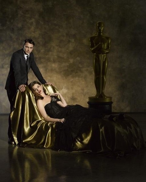 Photo: Still of Anne Hathaway and James Franco in The 83rd Annual Academy Awards
