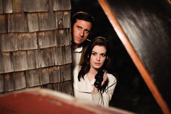 Still of Anne Hathaway and Steve Carell in Get Smart