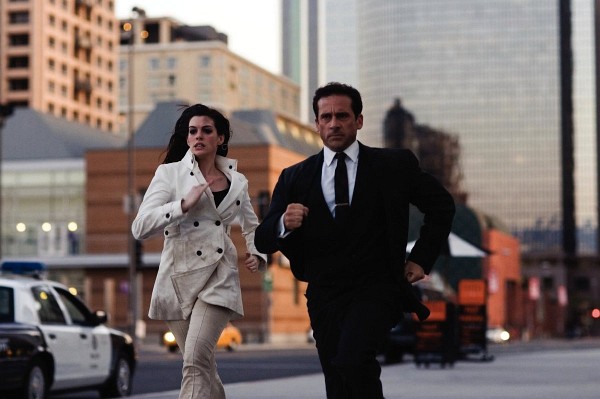 Photo: Still of Anne Hathaway and Steve Carell in Get Smart