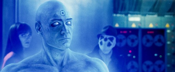 Still of Billy Crudup, Malin Akerman and Jackie Earle Haley in Watchmen