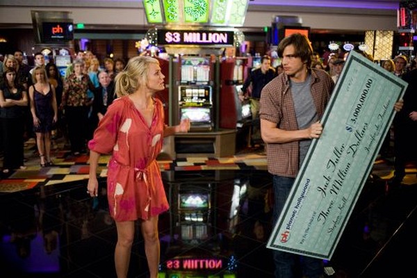 Photo: Still of Cameron Diaz and Ashton Kutcher in What Happens in Vegas