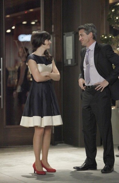 Still of Dermot Mulroney and Zooey Deschanel in New Girl