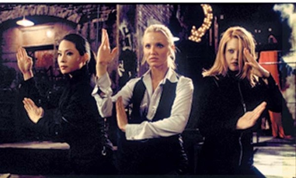 Still of Drew Barrymore, Cameron Diaz and Lucy Liu in Charlie's Angels