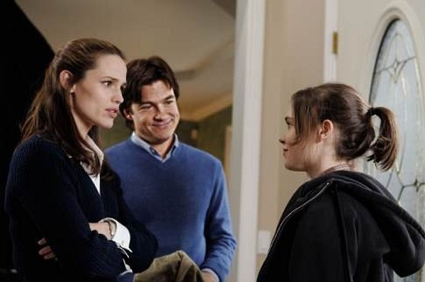Still of Jason Bateman, Jennifer Garner and Ellen Page in Juno